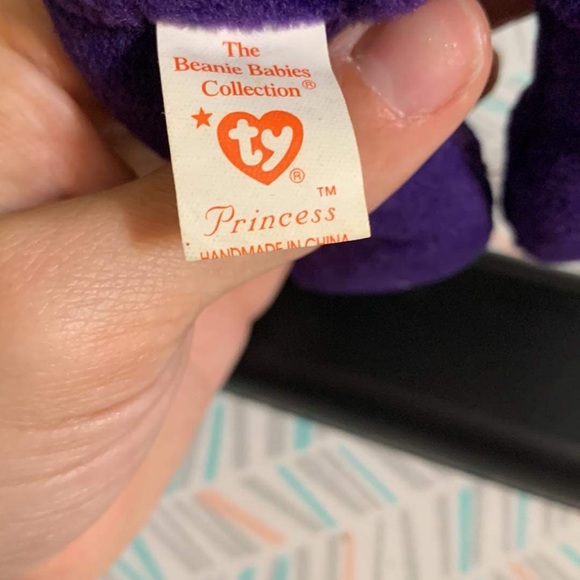 Rare  beanie baby princess Diana 1997 beanie baby with Spacing and tag - Picture 6 of 7